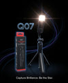 Q07 Bluetooth Selfie Stick With Light And Bluetooth Remote Control