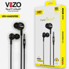 Vizo VR9 Micro Premium Wired Earphones with Dual IC Mic With Official Warranty