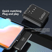 EARLDOM WIRELESS MICROPHONE COLLAR CLIP MC10C