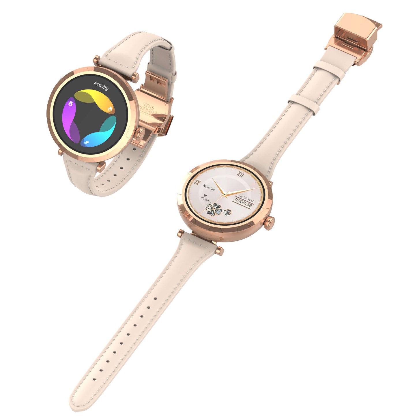 LDNIO SW02 Compact and round smartwatch