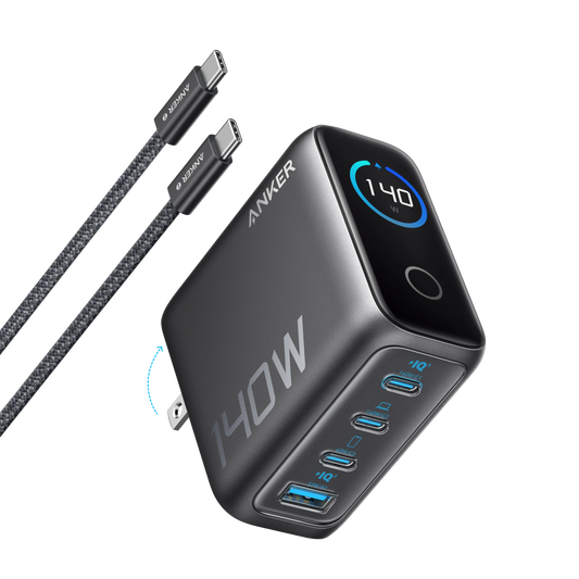 Anker Prime Charger (140W, 4 Ports, GaN) – B2697