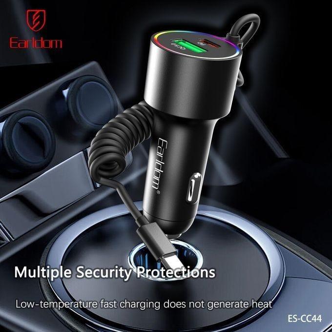 EARLDOM 2-PD 36W CAR CHARGER CC45