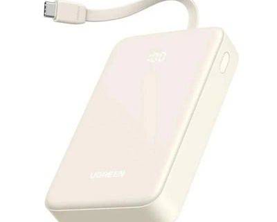 UGREEN NEXODE 20000MAH POWER BANK WITH BUILT IN CABLE 20W