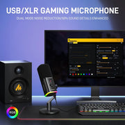 MAONO PD100W WIRELESS DYNAMIC MICROPHONE.