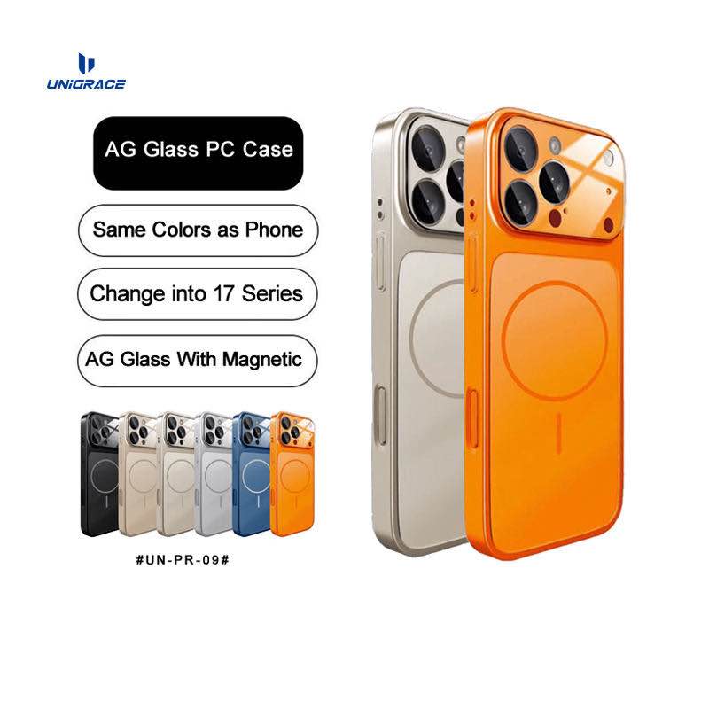 AG Glass for iPhone 16 Pro Max to 17 Pro Max Convert Case
