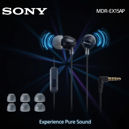 Sony MDR-EX15AP Wired Handsfree with Mic