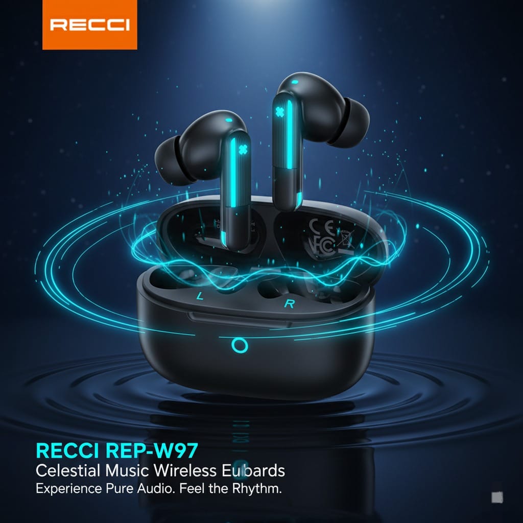 Recci REP-W97 Celestial Music Wireless Earbuds