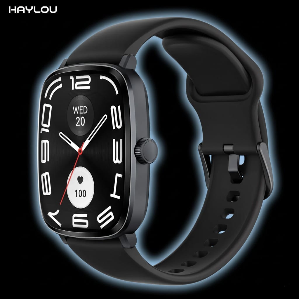 Haylou RS5 Smart Watch with Bluetooth Calling & 2.01 Amoled Display