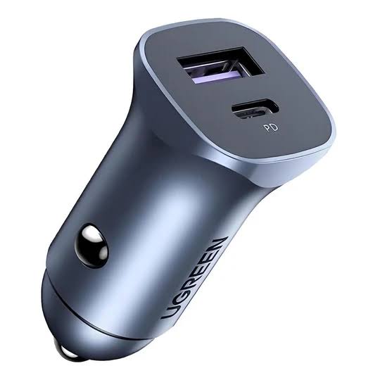 UGREEN 2 PORT FAST CAR CHARGER 30W