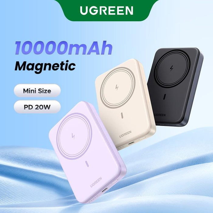 UGREEN ZAPIX SERIES MAGNATIC WIRELESS FAST CHARGING POWER BANK 20W